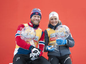Therese Johaug and Martin Sundby