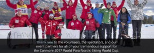 The Para Nordic Canadian Team