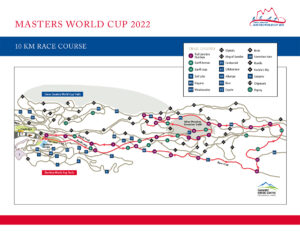 2022 Masters World Cup 10k Map