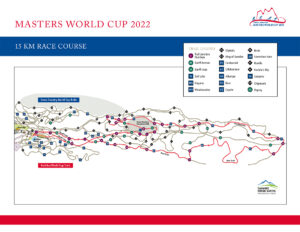 2022 Masters World Cup 15k Map
