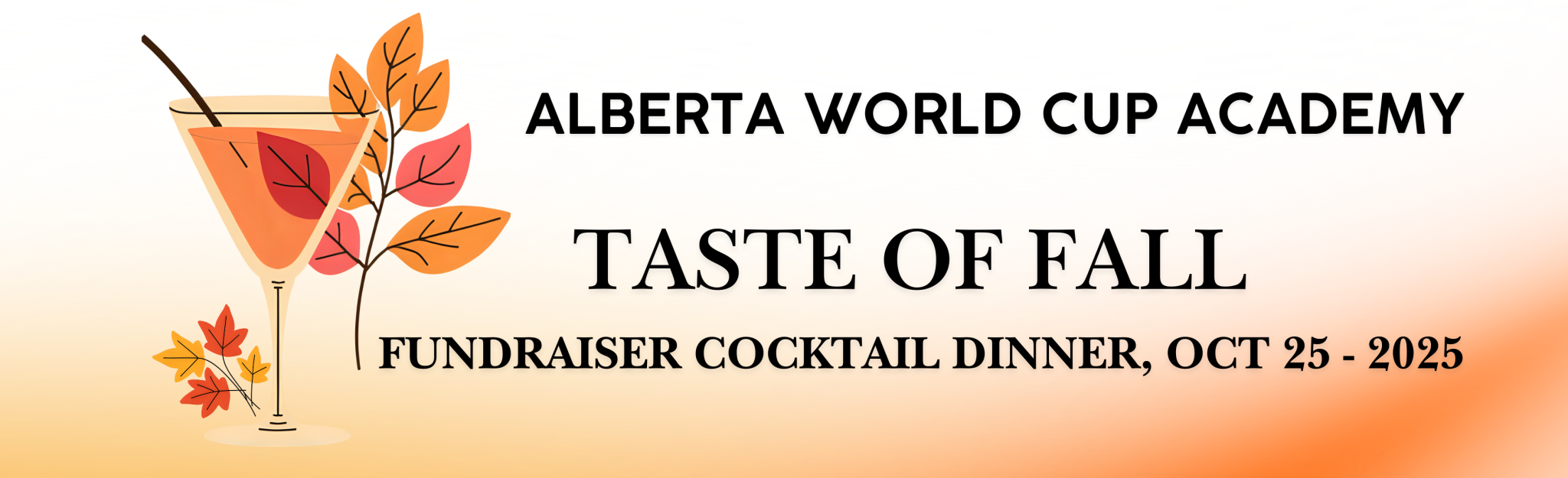 2025 Taste of Fall Banner